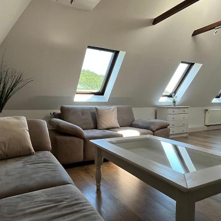 Saechsische-Schweiz-Ferienhaus-Wohnung-1-Mit-Elbblick-Sauna-Und-Kamin Konigstein an der Elbe Εξωτερικό φωτογραφία