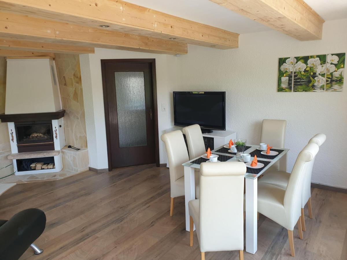 Saechsische-Schweiz-Ferienhaus-Wohnung-1-Mit-Elbblick-Sauna-Und-Kamin Konigstein an der Elbe Εξωτερικό φωτογραφία