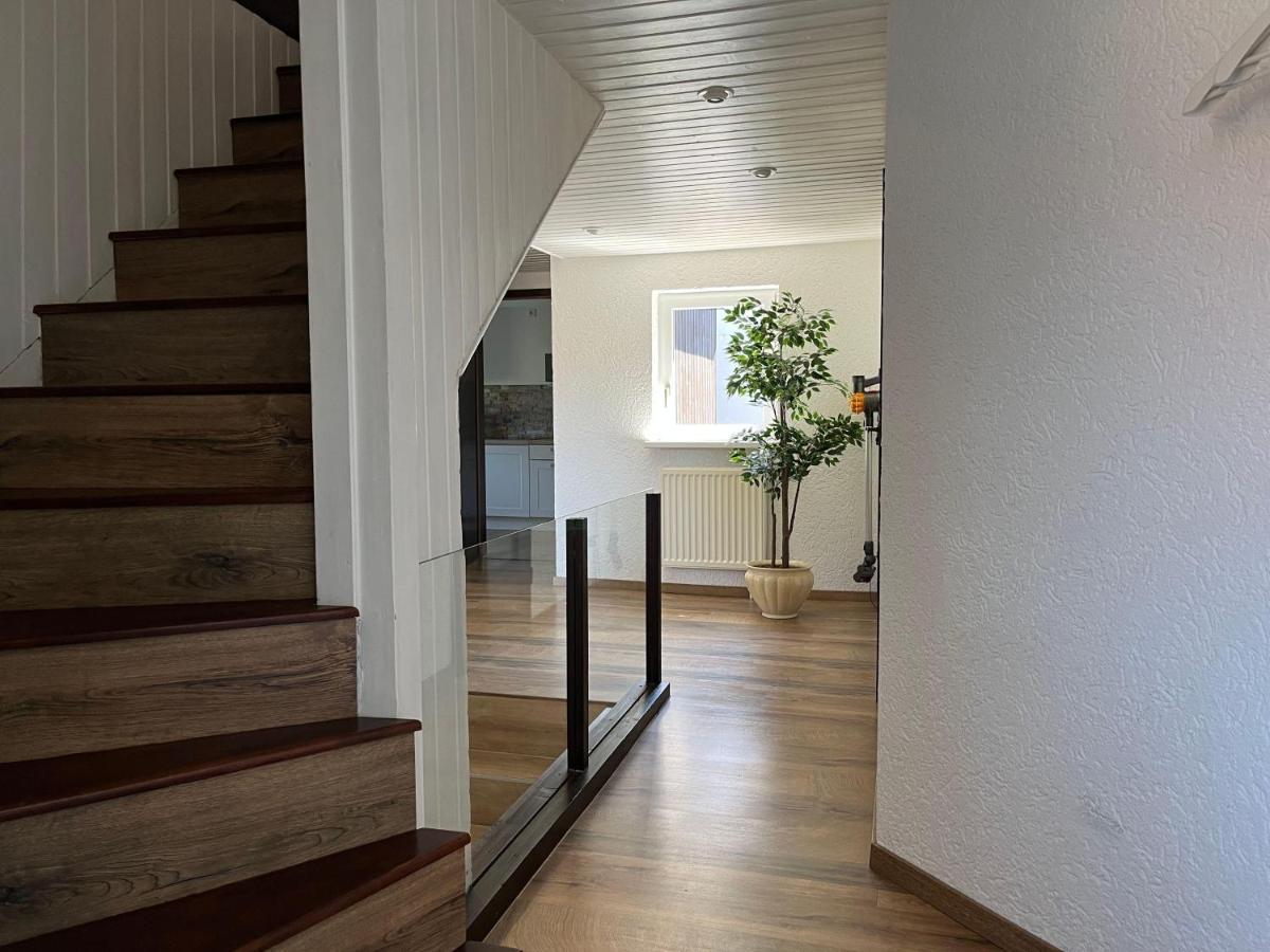 Saechsische-Schweiz-Ferienhaus-Wohnung-1-Mit-Elbblick-Sauna-Und-Kamin Konigstein an der Elbe Εξωτερικό φωτογραφία